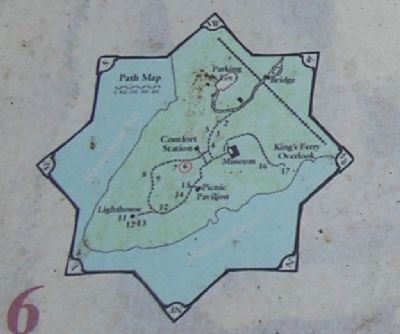 Map of Stony Point Battlefield Walking Tour. Click for full size. Map of Stony Point Battlefield Walking Tour image. Click for full size.