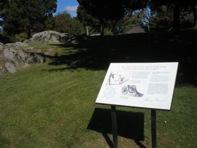 Marker on the Stony Point Battlefield. Click for full size. Marker on the Stony Point Battlefield image. Click for full size.