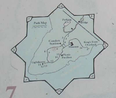 Map of Stony Point Battlefield Walking Tour. Click for full size. Map of Stony Point Battlefield Walking Tour image. Click for full size.