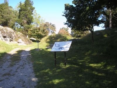 Marker on Stony Point Battlefield. Click for full size. Marker on Stony Point Battlefield image. Click for full size.
