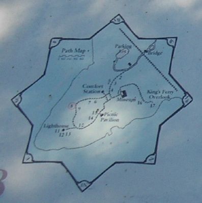 Map of Stony Point Battlefield Walking Tour. Click for full size. Map of Stony Point Battlefield Walking Tour image. Click for full size.