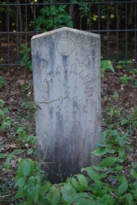 Peter D. Guillebeau Tombstone image. Click for full size.
