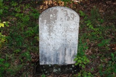 Mary Guillebeau Tombstone image. Click for full size.