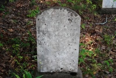 L. B. Guillebeau Tombstone image. Click for full size.