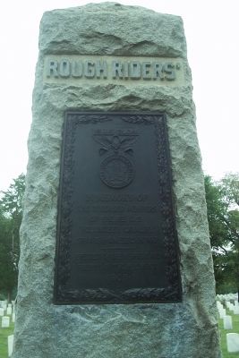 Rough Riders Memorial. Click for full size. Rough Riders Memorial image. Click for full size.