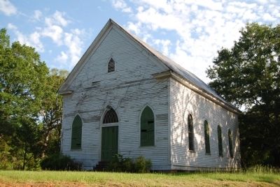 Mt. Carmel Presbyterian Church -<br>ca. 1890 image. Click for full size.