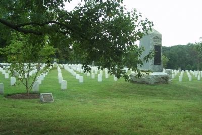 Rough Riders Memorial (right) seen with Buffalo Soldiers Centennial marker (lett). Click for full size. Rough Riders Memorial (right) seen with Buffalo Soldiers Centennial marker (lett) image. Click for full size.