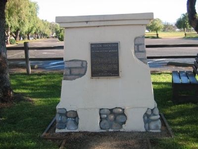 Mission Santa Ines Marker. Click for full size. Mission Santa Ines Marker image. Click for full size.