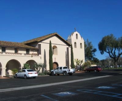 Mission Santa Ines. Click for full size. Mission Santa Ines image. Click for full size.
