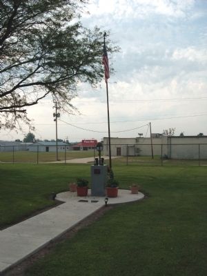Long View of Memorial Marker. Click for full size. Long View of Memorial Marker image. Click for full size.