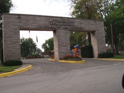 Entrance to McFerren Park image. Click for full size.