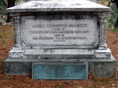 Pioneer Cemetery Grave Monument. Click for full size. Pioneer Cemetery Grave Monument image. Click for full size.