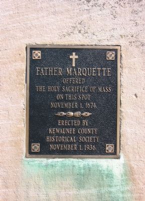 Father Marquette Marker image. Click for full size.