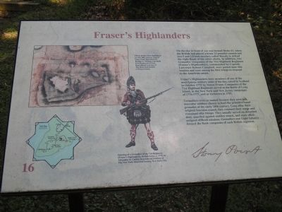 Fraser’s Highlanders Marker image. Click for full size.