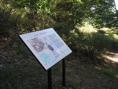 Marker on the Stony Point Battlefield image. Click for full size.