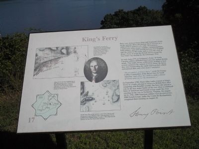 King�s Ferry Marker image. Click for full size.