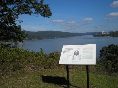 Marker on the Stony Point Battlefield image. Click for full size.