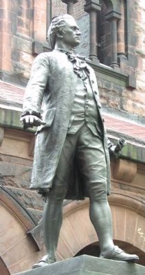 Alexander Hamilton Statue. Click for full size. Alexander Hamilton Statue image. Click for full size.
