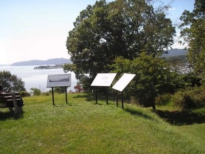 Stony Point Markers. Click for full size. Stony Point Markers image. Click for full size.