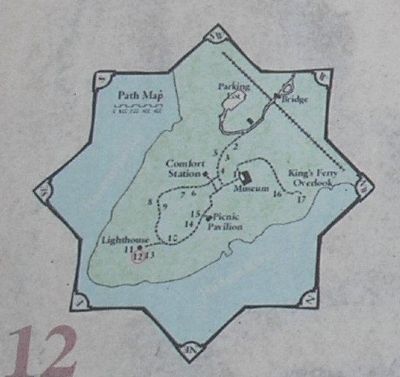 Map of Stony Point Battlefield Walking Tour. Click for full size. Map of Stony Point Battlefield Walking Tour image. Click for full size.