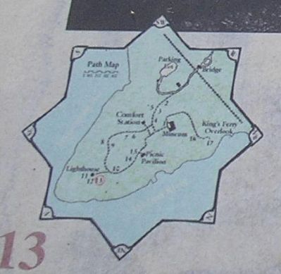 Map of Stony Point Battlefield Walking Tour. Click for full size. Map of Stony Point Battlefield Walking Tour image. Click for full size.