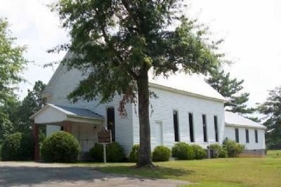 Lebanon Christian Church Marker. Click for full size. Lebanon Christian Church Marker image. Click for full size.