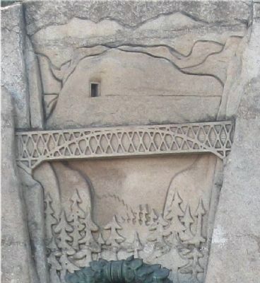 Close-Up of Art Work on Monument. Click for full size. Close-Up of Art Work on Monument image. Click for full size.
