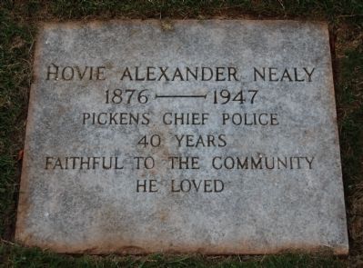 Hovie Alexander Nealy Marker. Click for full size. Hovie Alexander Nealy Marker image. Click for full size.