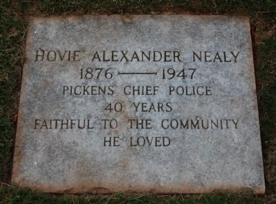 Hovie Alexander Nealy Marker image. Click for full size.