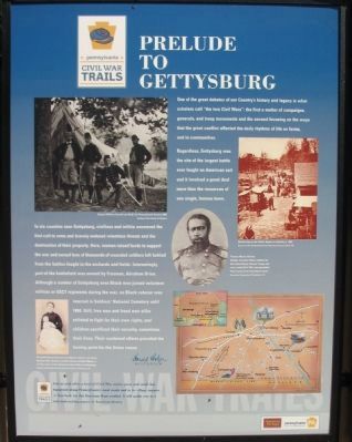 Prelude To Gettysburg Side image. Click for full size.