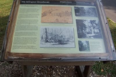 The Arlington Woodlands Marker image. Click for full size.