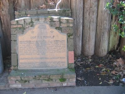 Bok Kai Temple Marker. Click for full size. Bok Kai Temple Marker image. Click for full size.