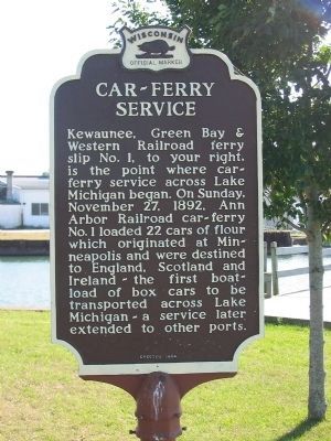 Car – Ferry Service Marker image. Click for full size.