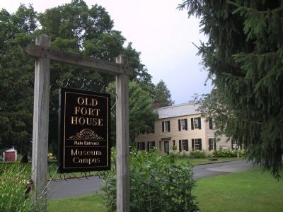 Old Fort House Entrance image. Click for full size.