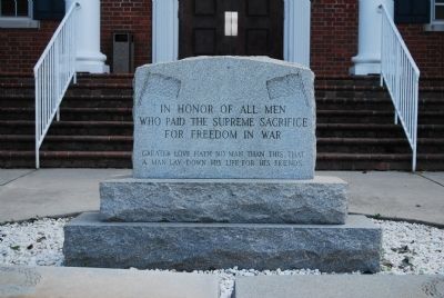 Pickens County Veterans Memorial Marker. Click for full size. Pickens County Veterans Memorial Marker image. Click for full size.