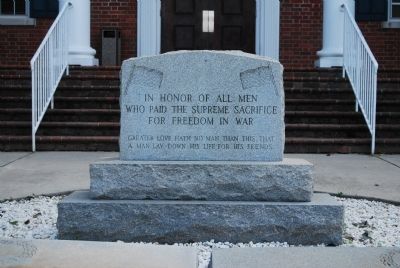 Pickens County Veterans Memorial Marker image. Click for full size.
