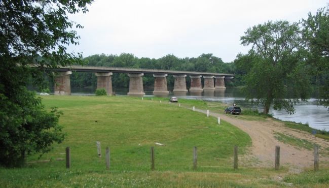 The Potomac River at Williamsport. Click for full size. The Potomac River at Williamsport image. Click for full size.