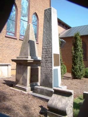 Archibald Stuart and Eleanor Stuart Monuments. Click for full size. Archibald Stuart and Eleanor Stuart Monuments image. Click for full size.