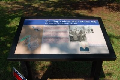The Hagood-Mauldin House Marker image. Click for full size.