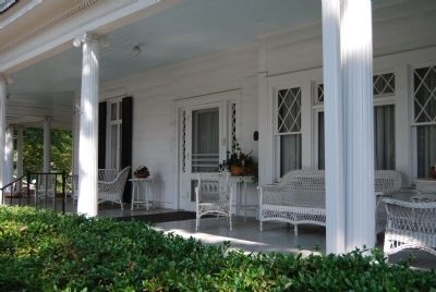 Hagood-Mauldin House - Greek Revival Porch image. Click for full size.