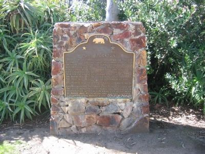 Fort Stockton Marker. Click for full size. Fort Stockton Marker image. Click for full size.