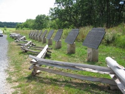 Army of Northern Virginia Itinerary Tablets image. Click for full size.
