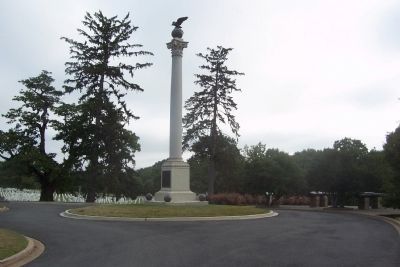 Spanish American War Memorial, Arlington National Cemetery, Section 22. Click for full size. Spanish American War Memorial, Arlington National Cemetery, Section 22 image. Click for full size.