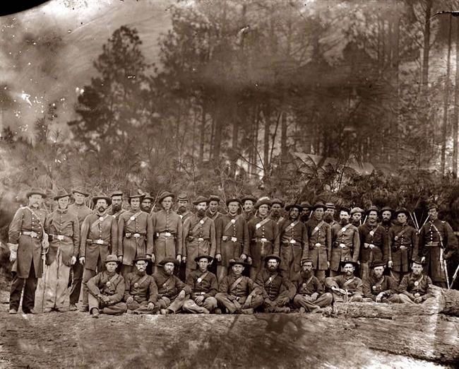 Co. D. 149th Pennsylvania Volunteers image. Click for full size.