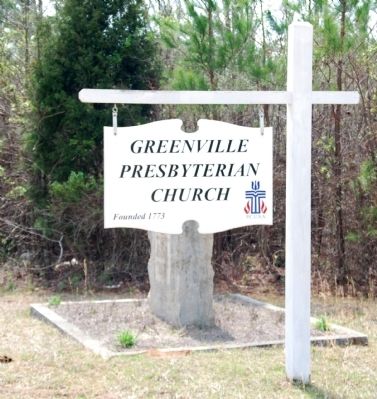 Greenville Presbyterian Church Sign. Click for full size. Greenville Presbyterian Church Sign image. Click for full size.