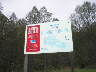 New Store Marker on Lee�s Retreat image. Click for full size.