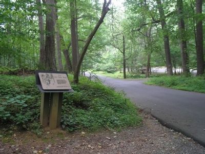 Marker on Jockey Hollow Road image. Click for full size.