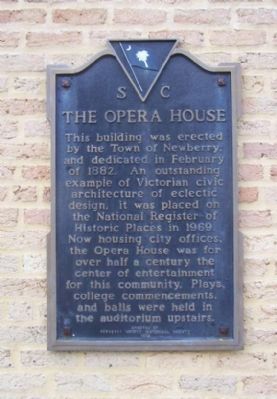 The Opera House Marker. Click for full size. The Opera House Marker image. Click for full size.