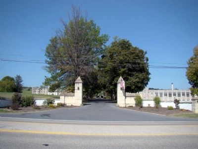 Augusta Military Academy Gates image. Click for full size.