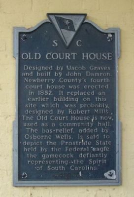 Old Court House Marker image. Click for full size.